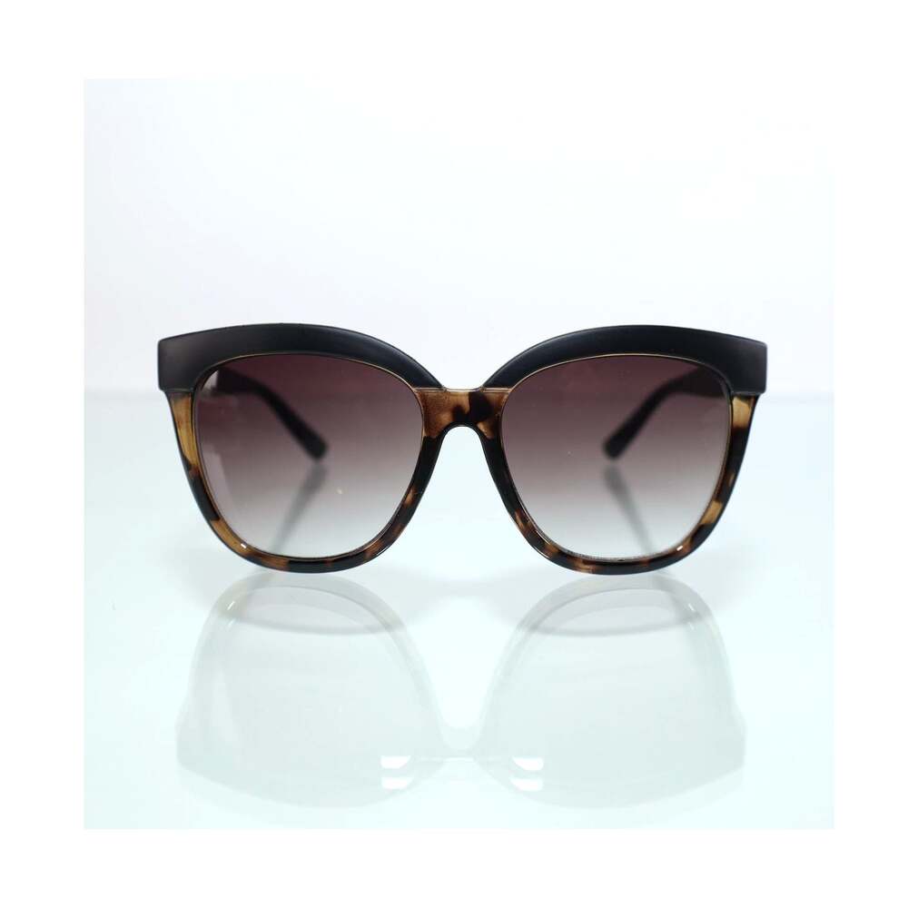Kenneth Cole Reaction Oversized Sunglasses - Dark Havana/Gradient Brown - NWT